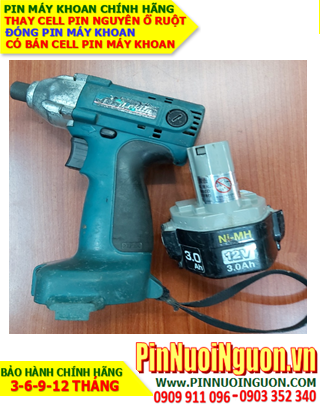Pin máy khoan Makita 12V-3000mAh, thay cells pin / hàng có sẳn - bảo hành 06 tháng